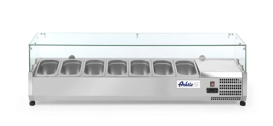 VETRINA REFRIGERATA DA BANCO GN 1/4