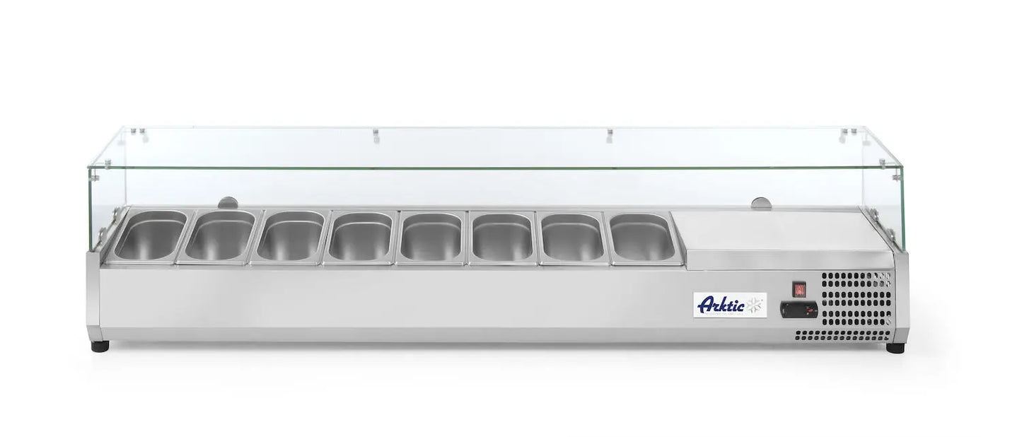 VETRINA REFRIGERATA DA BANCO GN 1/4