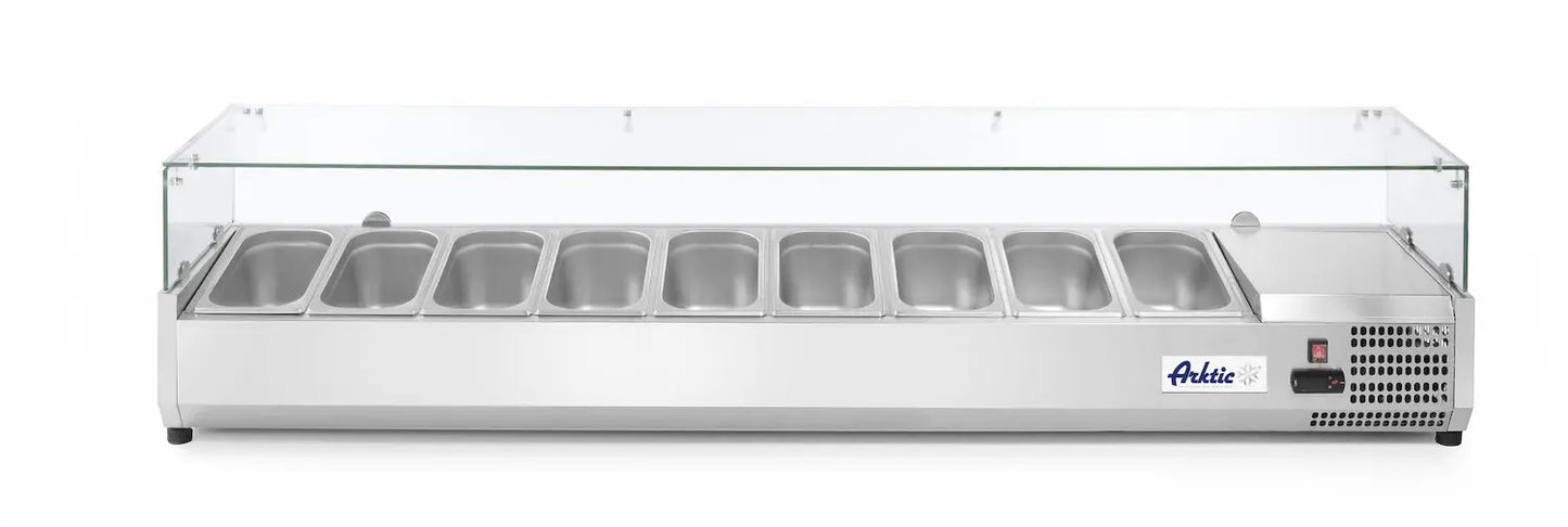 VETRINA REFRIGERATA DA BANCO GN 1/3