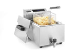 FRIGGITRICE PROFI LINE DIGITALE CON RUBINETTO DI SCARICO -8 L