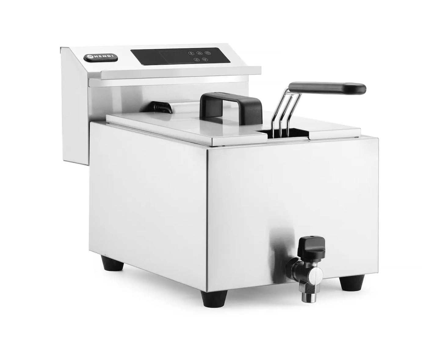 FRIGGITRICE PROFI LINE DIGITALE CON RUBINETTO DI SCARICO -8 L