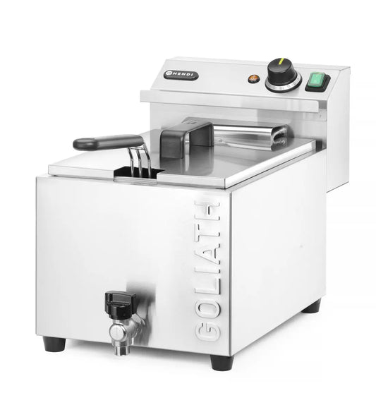 FRIGGITRICE PROFONDA XL CON RUBINETTO DI SCARICO HENDI GOLIATH