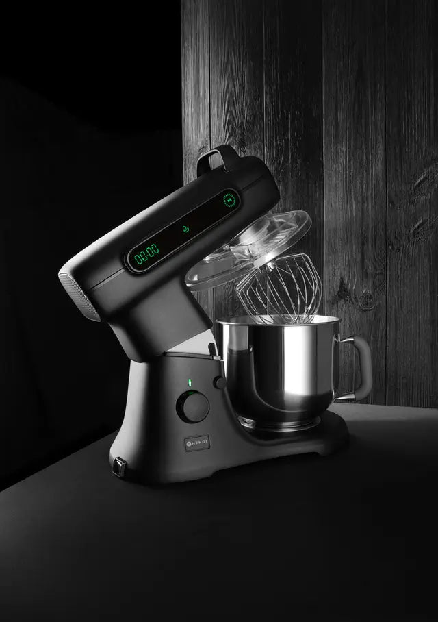 Miscelatore planetario Blackbolt PRO, HENDI, 7L, Nero, 220-240V/800W, 470x263x(H)413mm