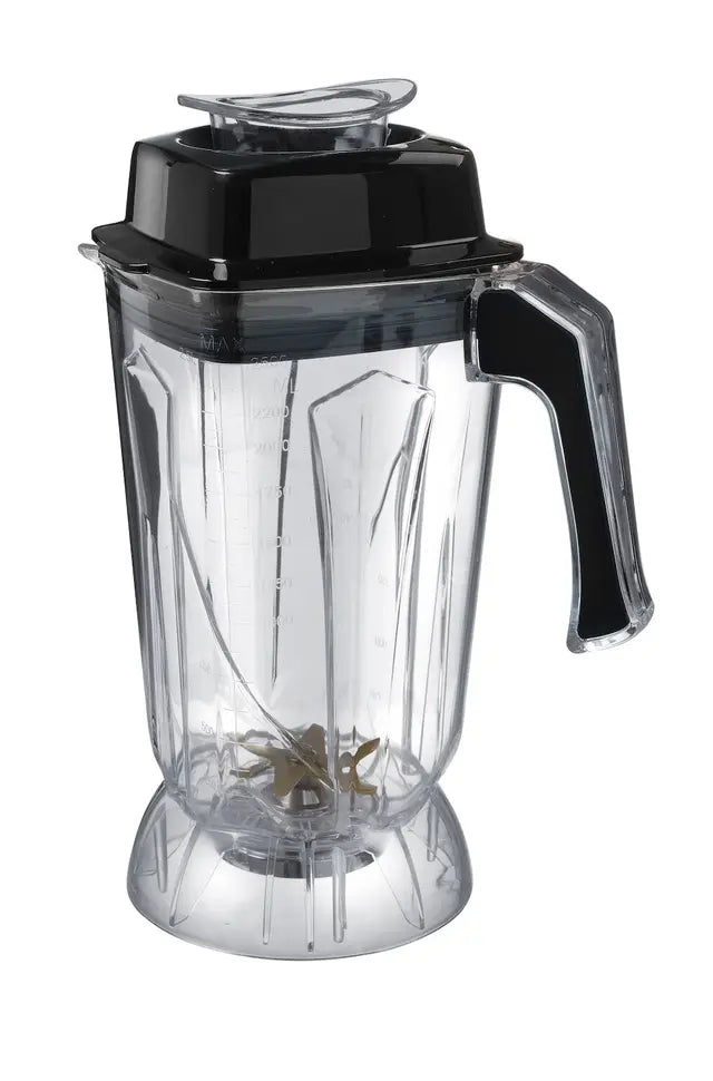 Blender per bar con custodia anti rumore., HENDI, 2,5L, Nero, 220-240V/1680W, 250x300x(H)540mm