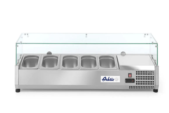 VETRINA REFRIGERATA DA BANCO GN 1/4