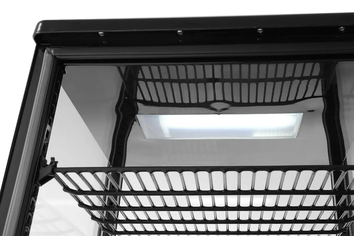 Vetrina da esposizione, 68 litri, Arktic, Nero, 230V/170W, 444x397x(H)875mm