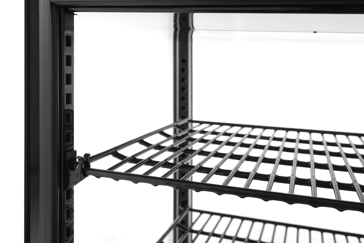 Vetrina da esposizione, 68 litri, Arktic, Nero, 230V/170W, 444x397x(H)875mm