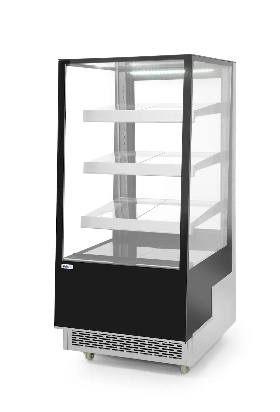 VETRINA REFRIGERATA CON 3 PIANI INCLINATI