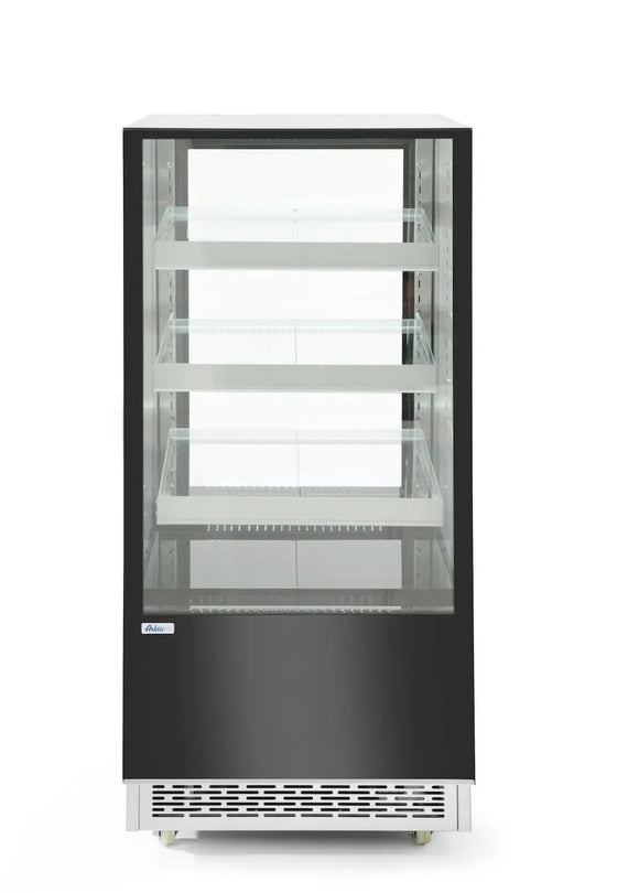 VETRINA REFRIGERATA CON 3 PIANI INCLINATI