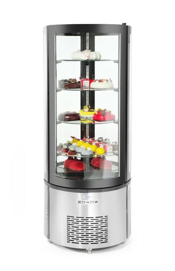 VETRINA DA DESSERT ROTONDA 360 litri
