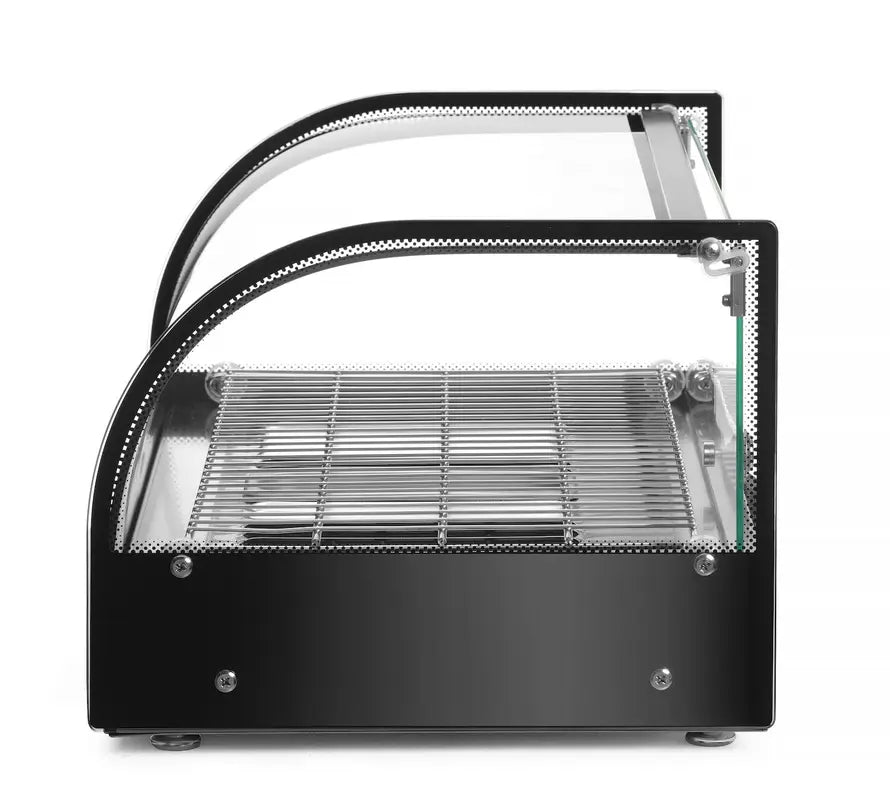 Display da banco riscaldato, HENDI, Singola, Nero, 220-240V/800W, 554x376x(H)311mm