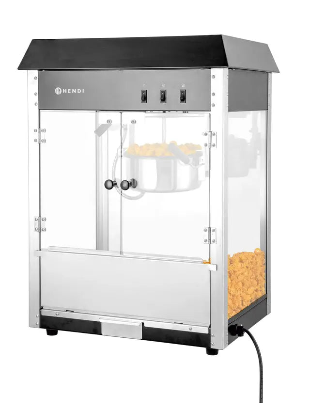 Macchina per popcorn, HENDI, Nero, 230V/1500W, 574x420x(H)778mm