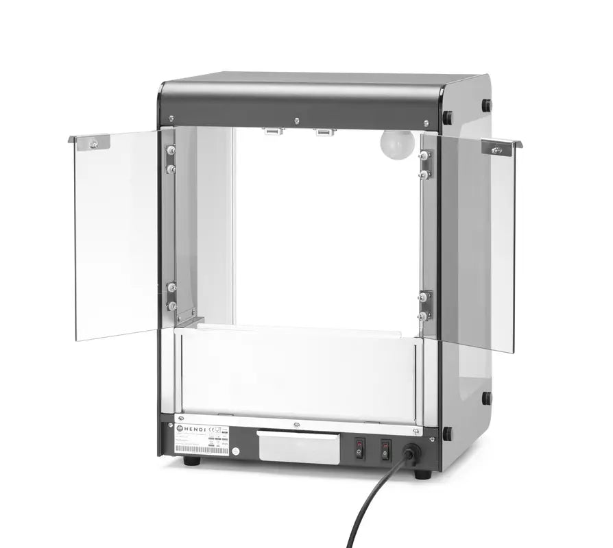 Riscaldatore Nachos, HENDI, Nero, 220-240V/500W, 400x344x(H)525mm