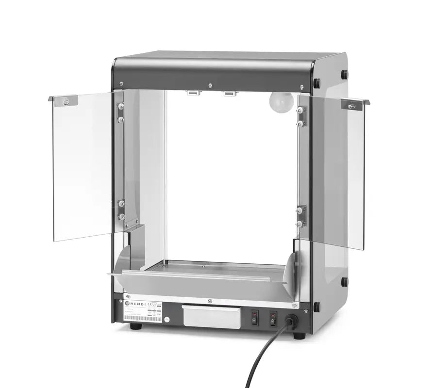 Riscaldatore Nachos, HENDI, Nero, 220-240V/500W, 400x344x(H)525mm