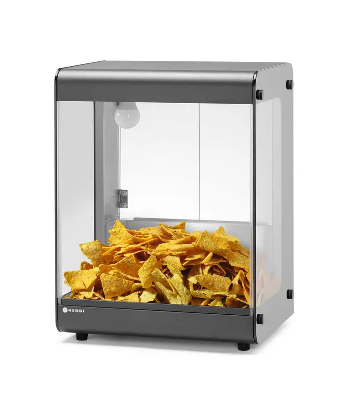 Riscaldatore Nachos, HENDI, Nero, 220-240V/500W, 400x344x(H)525mm