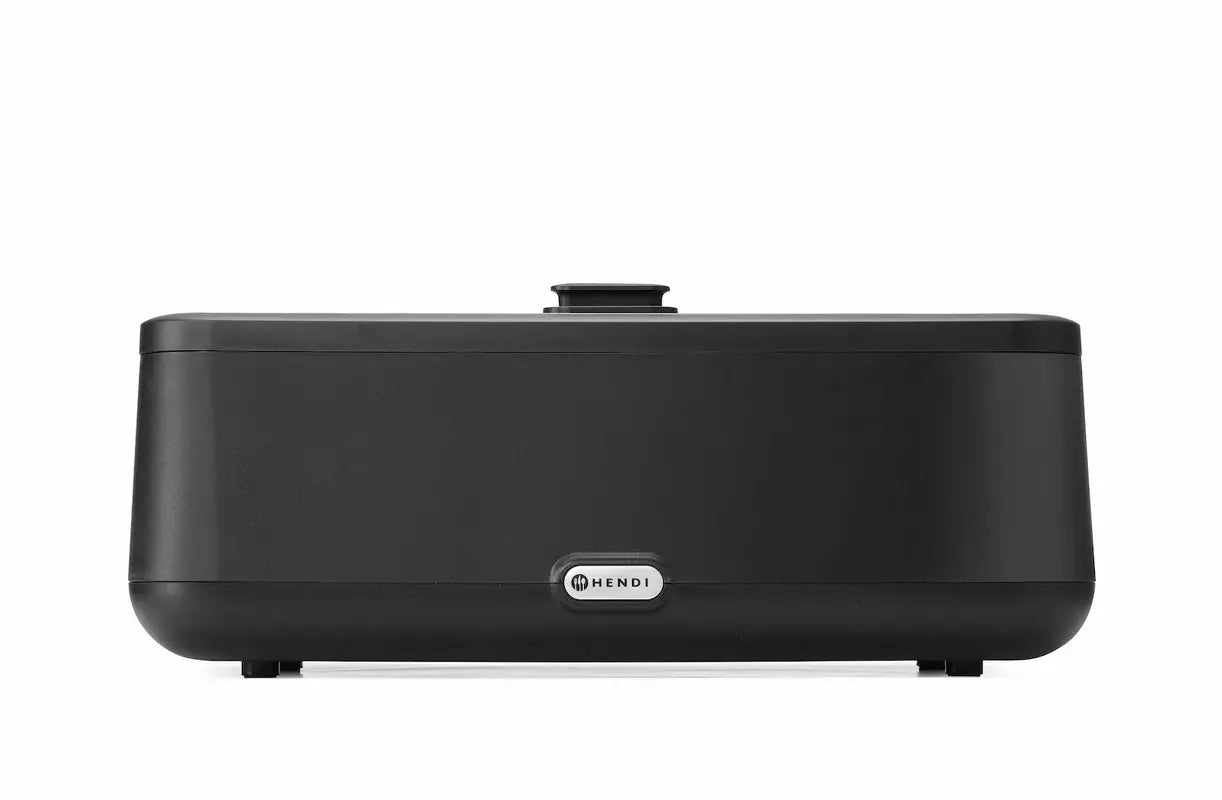 Chafing dish UNIQ, HENDI, designed by Robert Bronwasser, Nero, 220- 240V/700W, 607x402x(H)245mm