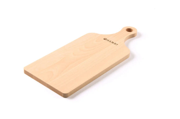 TAGLIERE CON MANICO, LEGNO CHIARO, 390x160mm