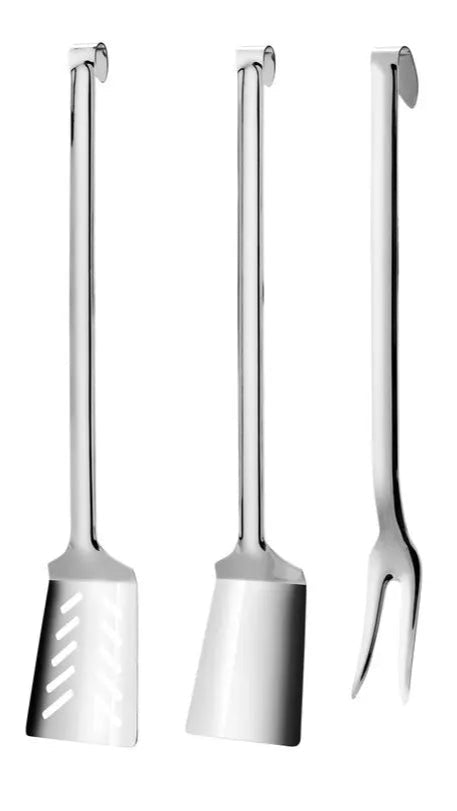 SPATOLA E FORCHETTONE PER CARNE