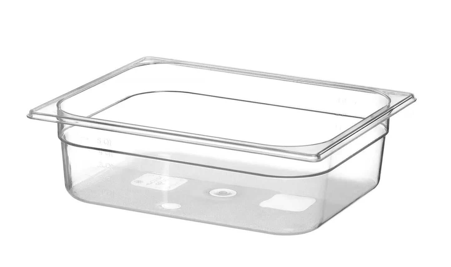 CONTENITORI GASTRONORM 1/2 IN POLICARBONATO TRASPARENTE