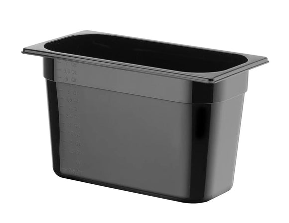 CONTENITORI GASTRONORM 1/3 IN POLICARBONATO NERO